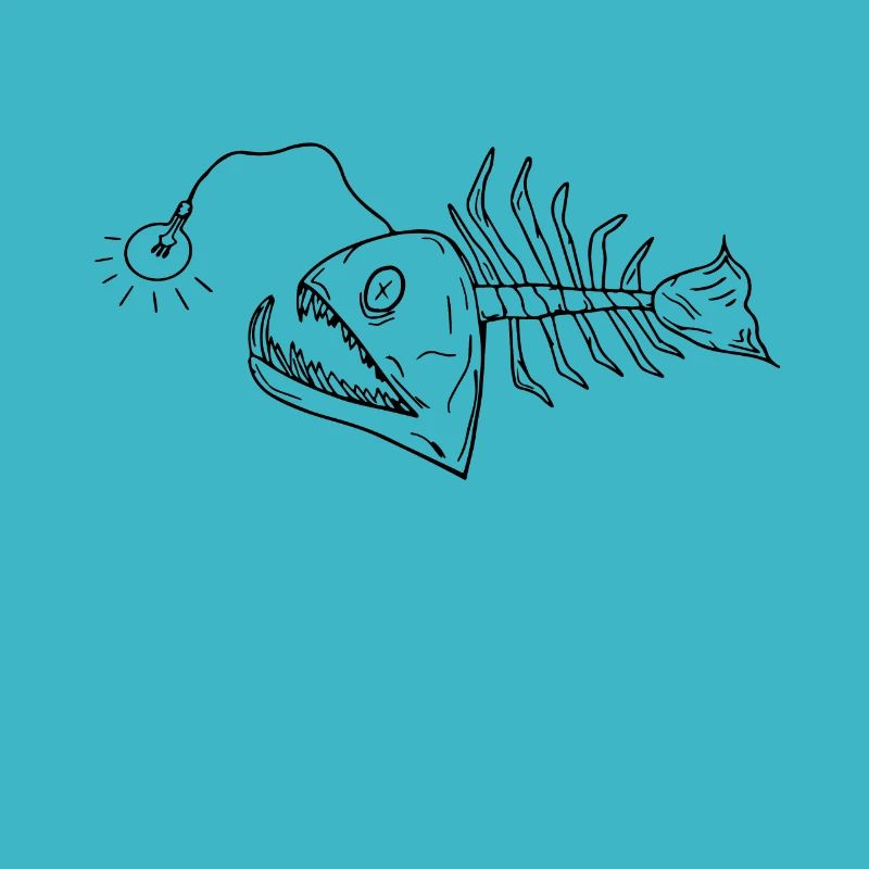Fish bulb deep sea