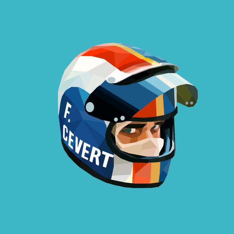 Francois Cevert Helmet