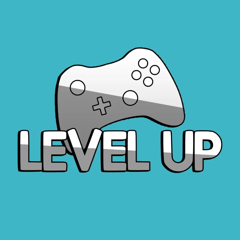 LEVEL UP + Controller - Gaming