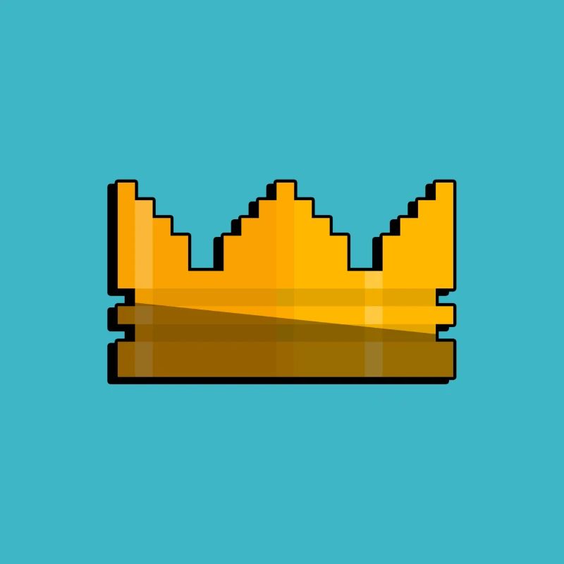 King Crown / Krone - Pixelart