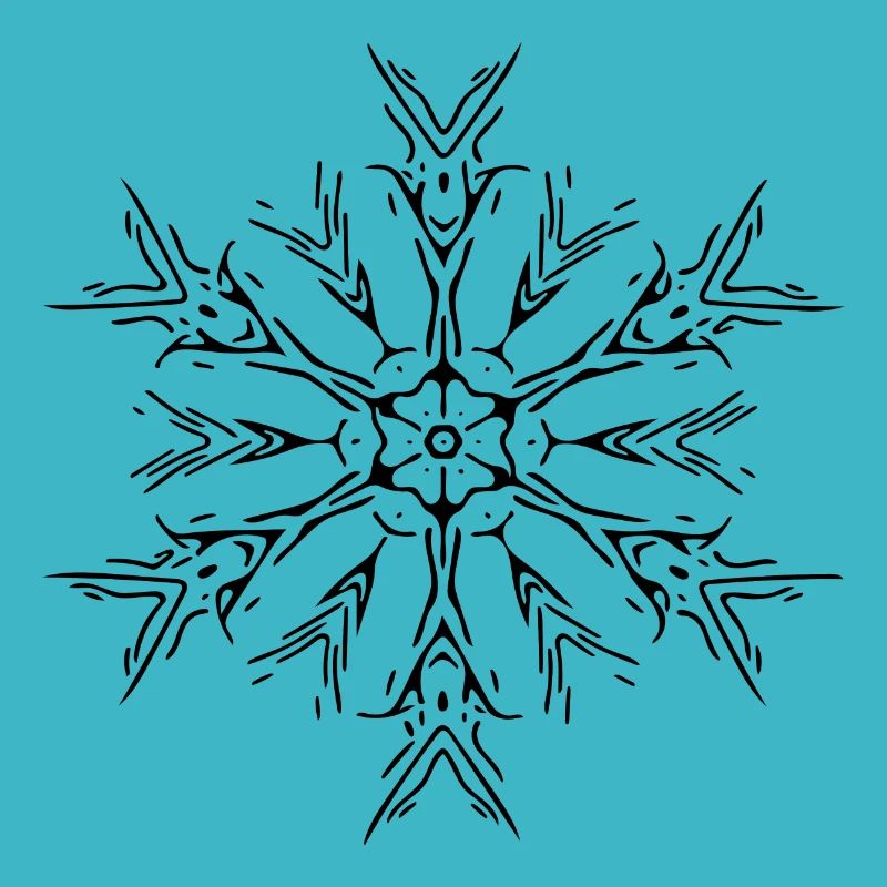 Mandala Lines Abstract Shape Pattern
