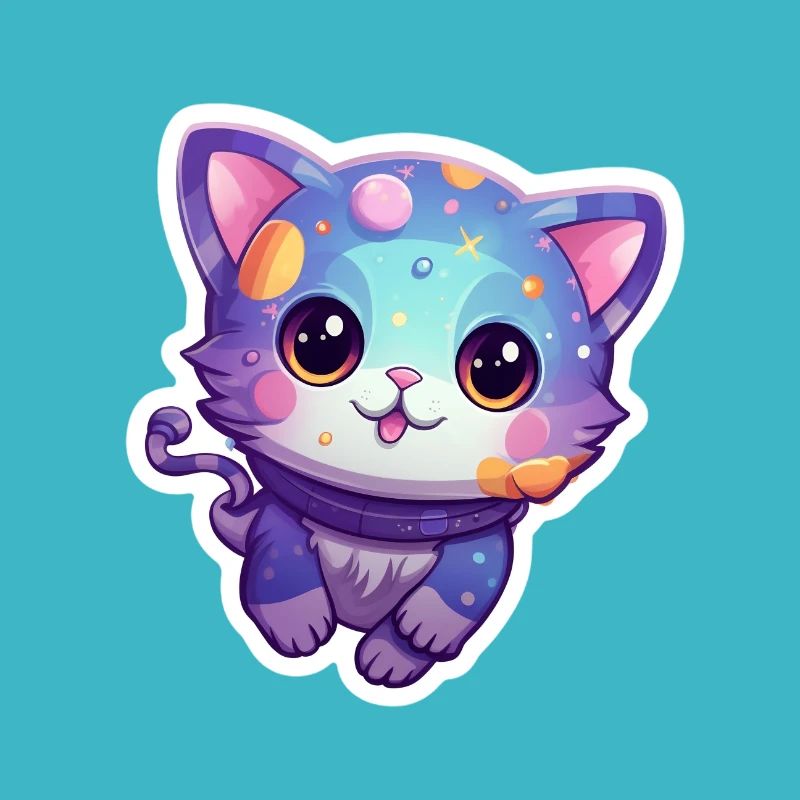 s cute space kitty