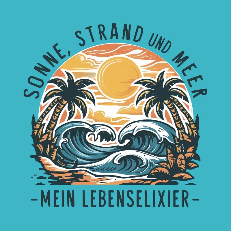 Le soleil, la plage et la mer - mon élixir de vie