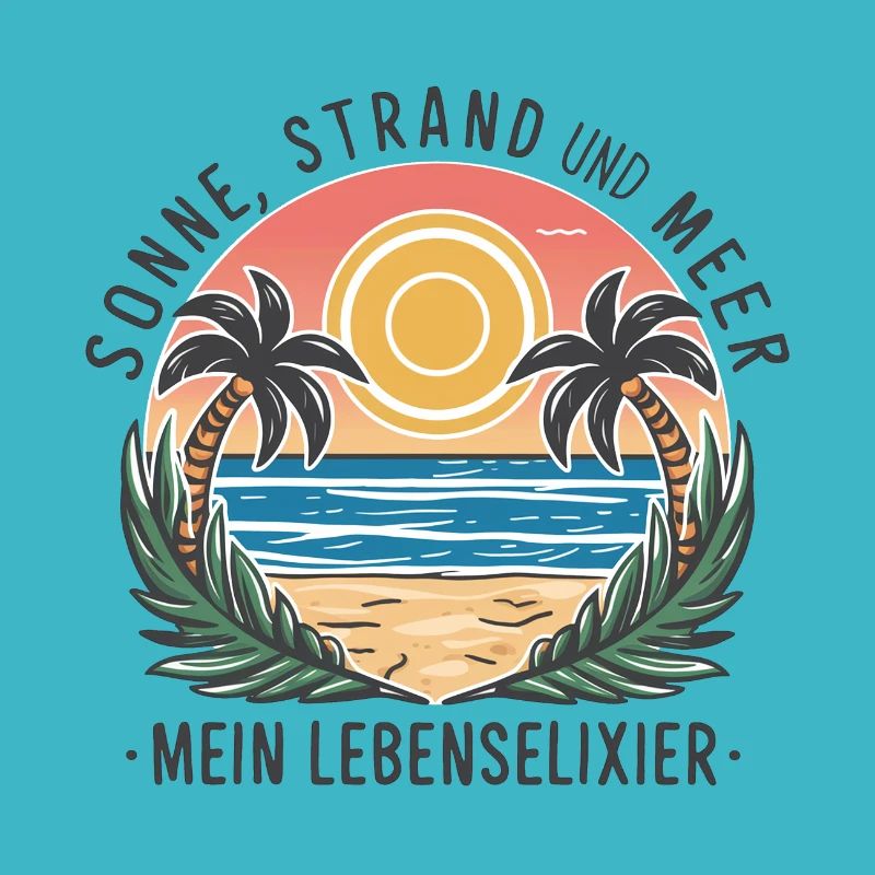 Le soleil, la plage et la mer - mon élixir de vie