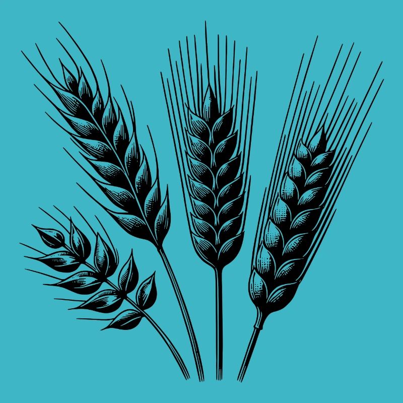 Différents types d’épis de céréales