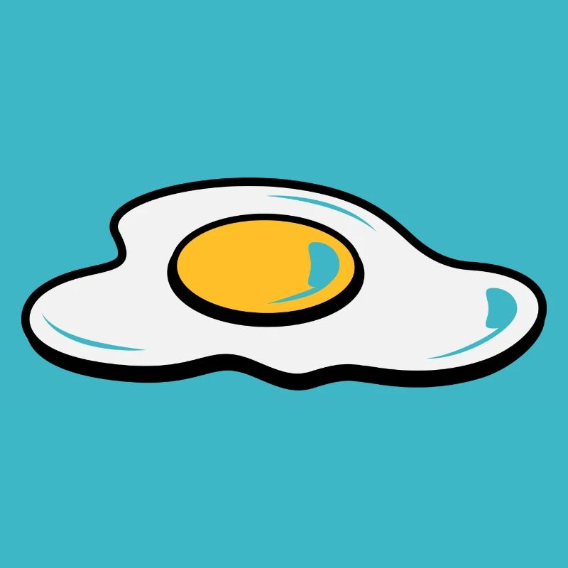 A fried egg