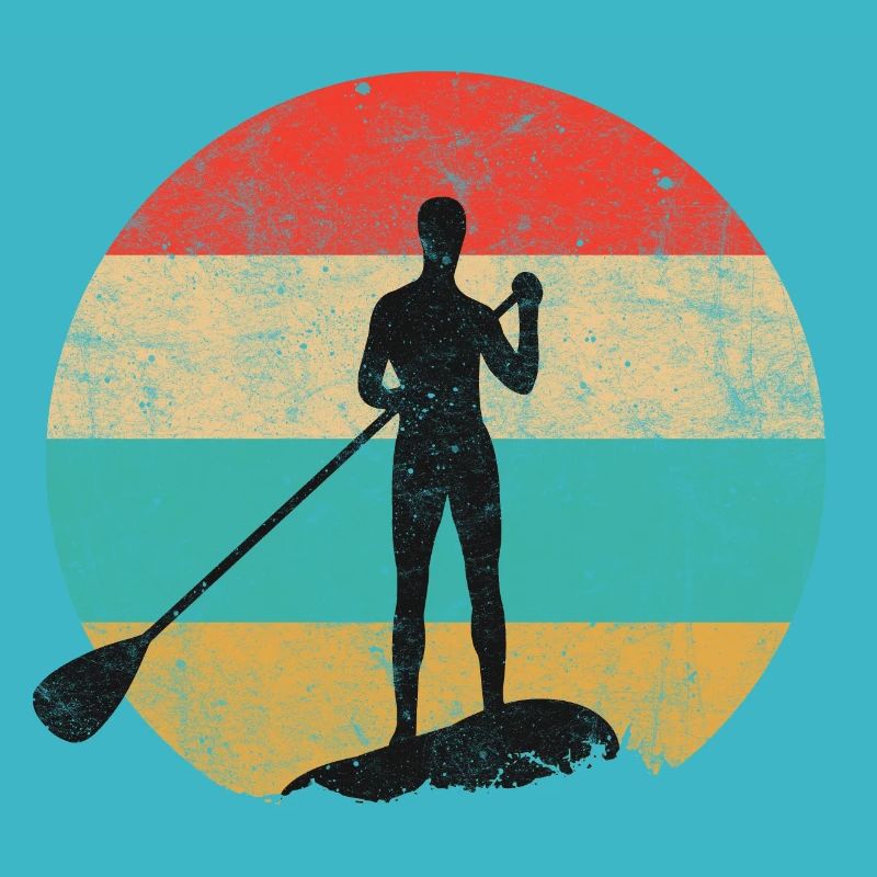 paddle with board