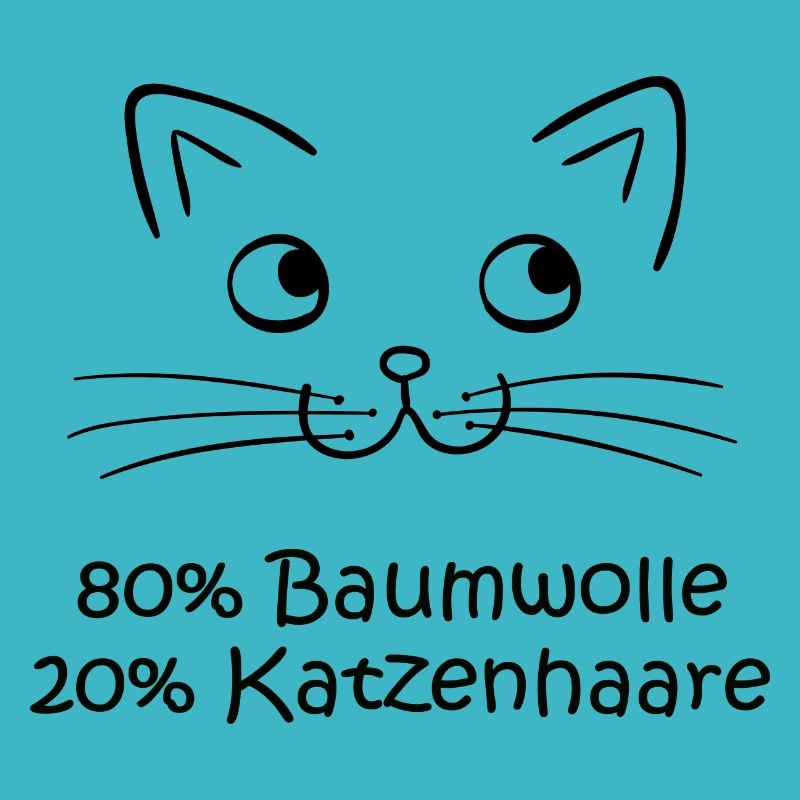 80% Baumwolle 20% Katzenhaar - Katzen