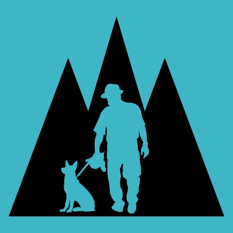 Triangle Montagne et Chien - (4)