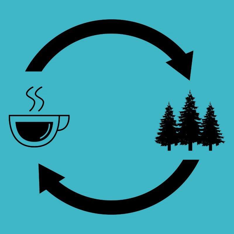 Coffee load arrows and tree -