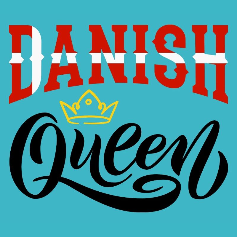 Danish Queen Denmark Danish Denmark Flag