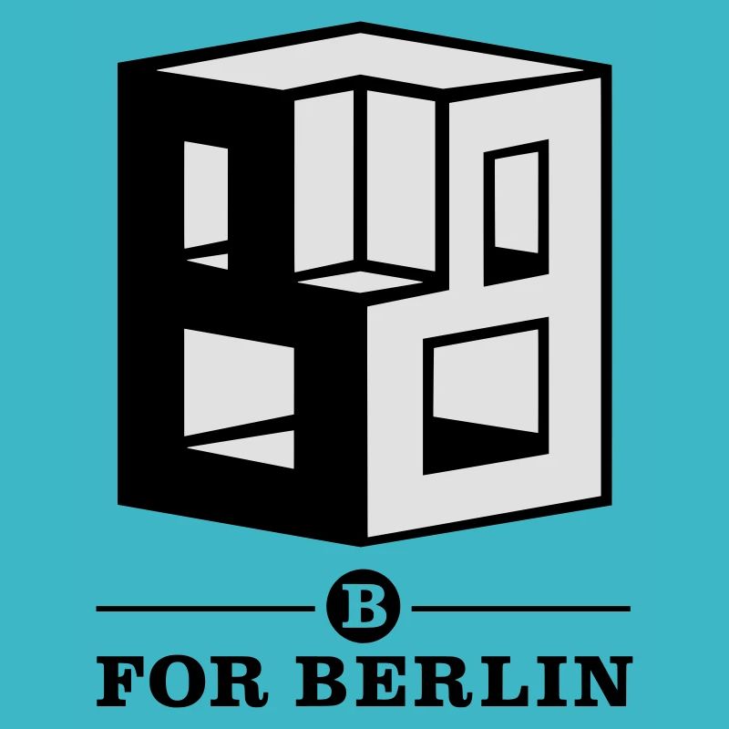 B for Berlin - Würfel Buchstabe B
