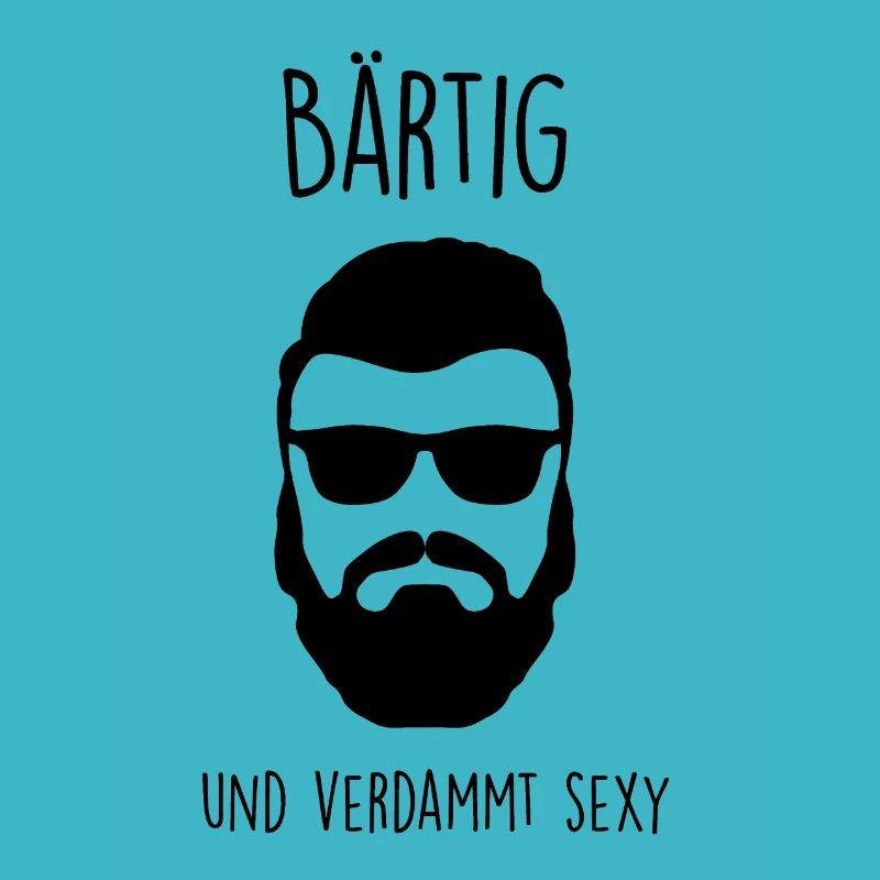 Bearded and damn Sexy Bart Moustache Gift