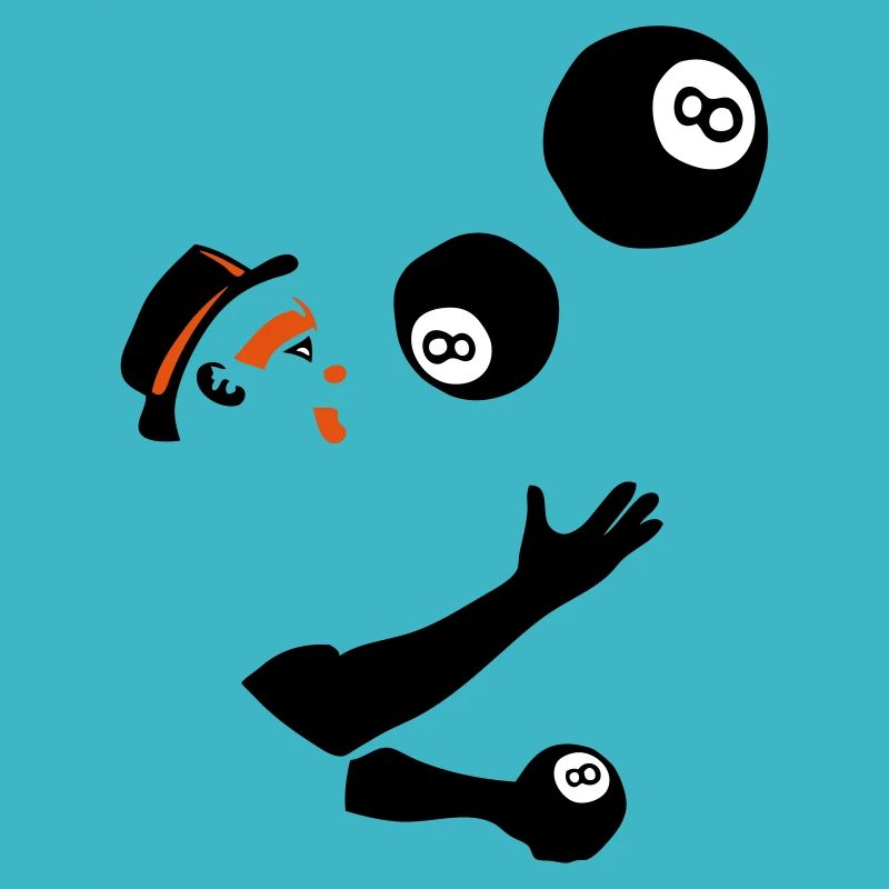 Jongleur Ball Billard 8
