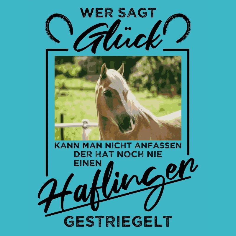 Haflinger Pferd "Glück"