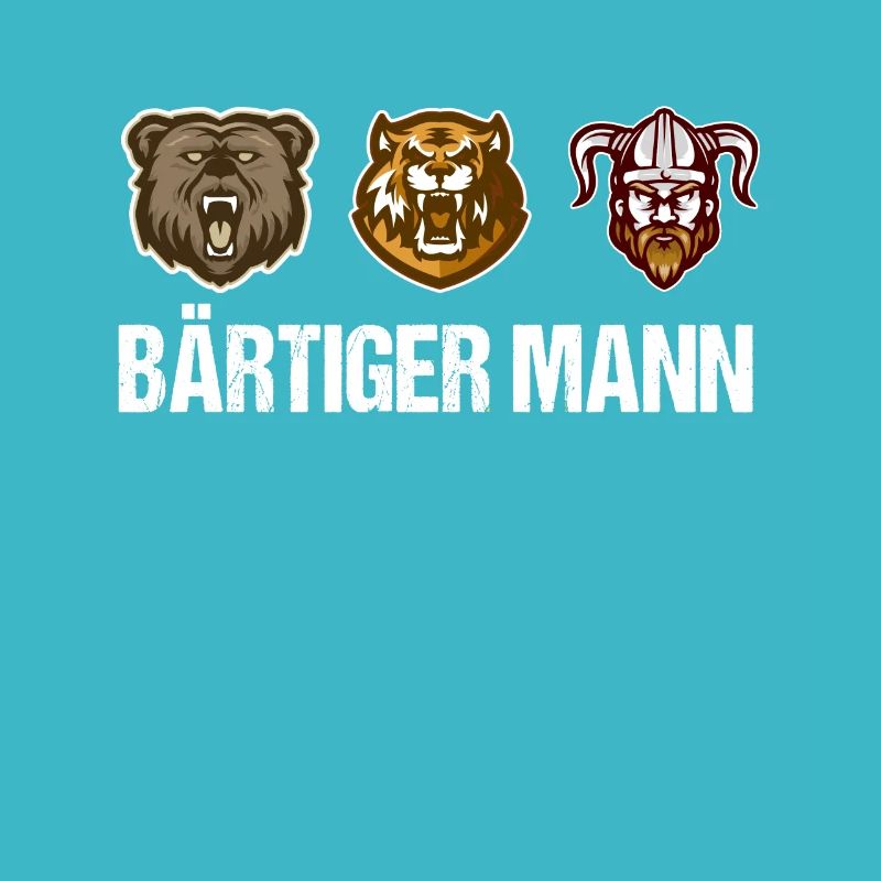 Bärtiger Mann Bart Bartträger Bärte Vollbart
