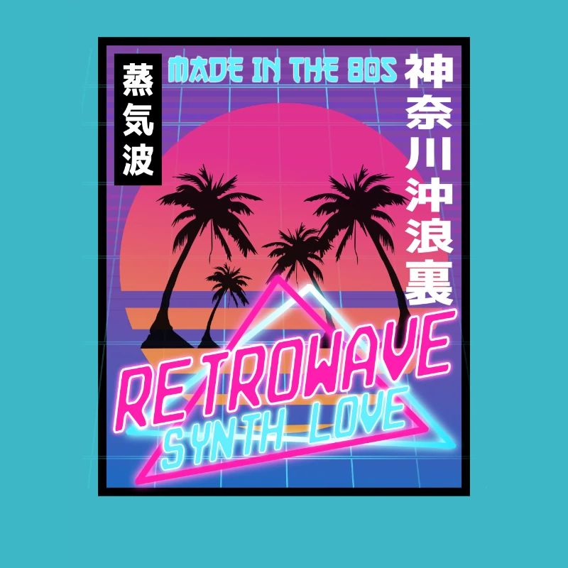 Vaporwave Aesthetic Style 80th MC Plunderphonics