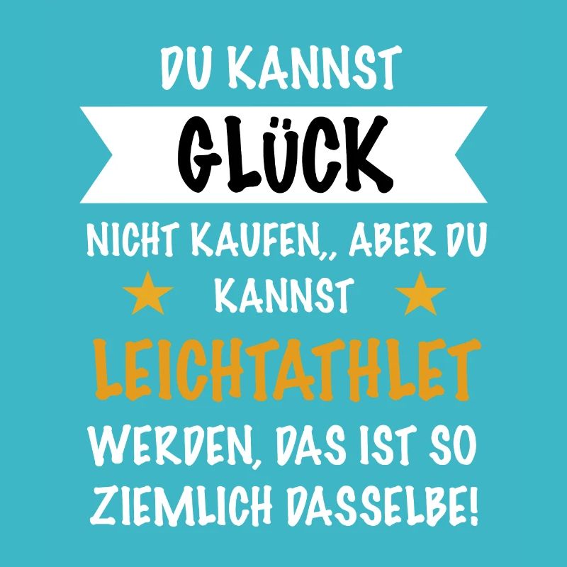 Leichtathletik Glück Geschenk