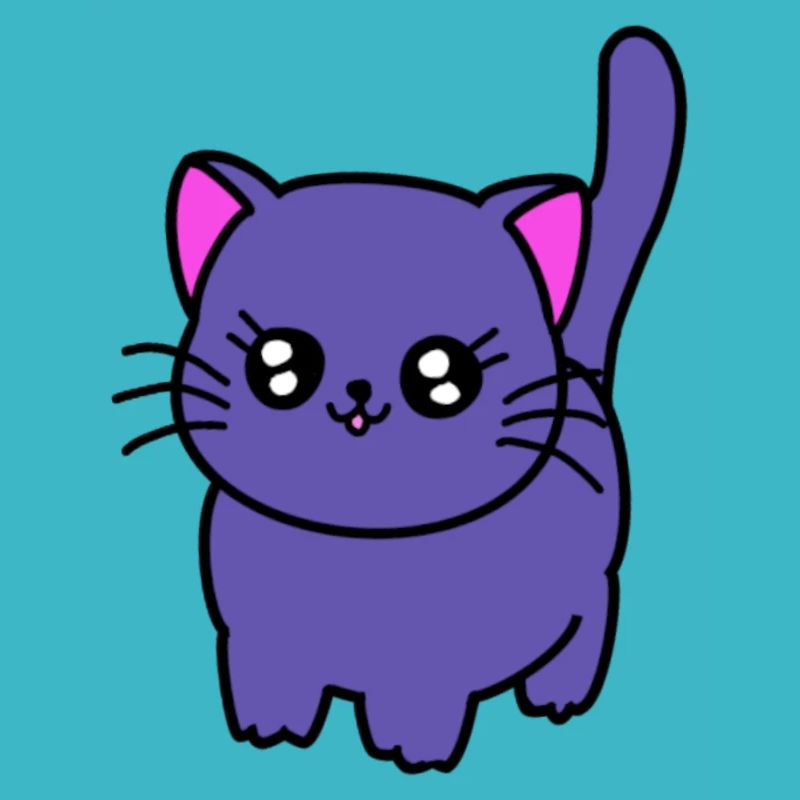 Lila Katze