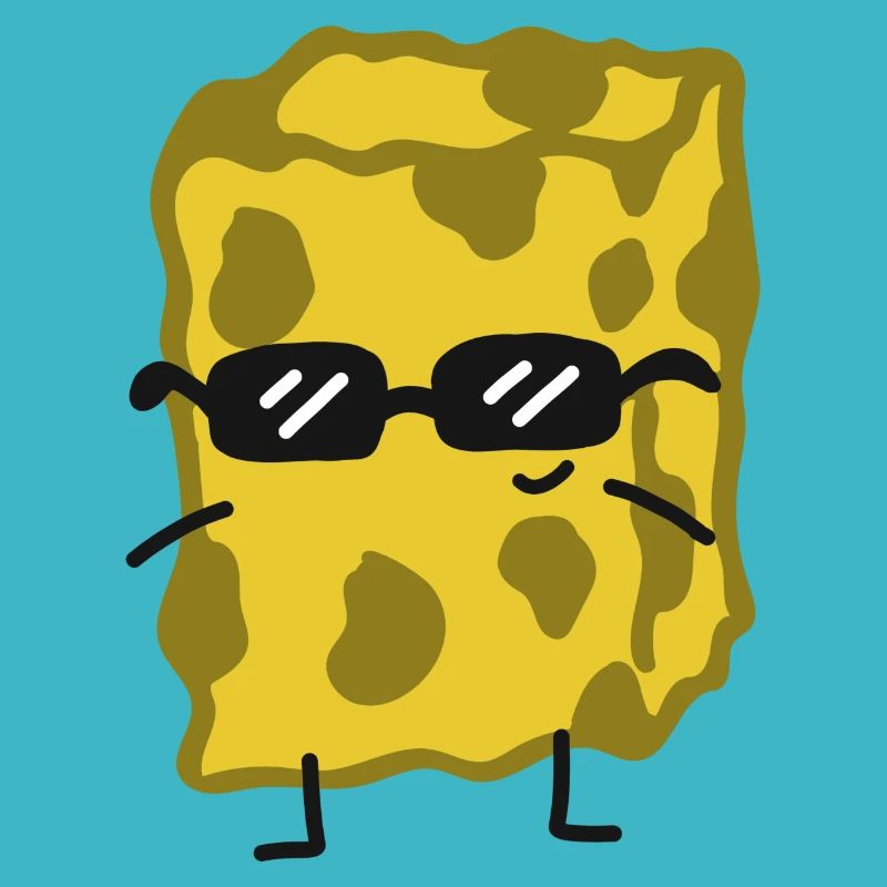 Éponge ménage Drôle