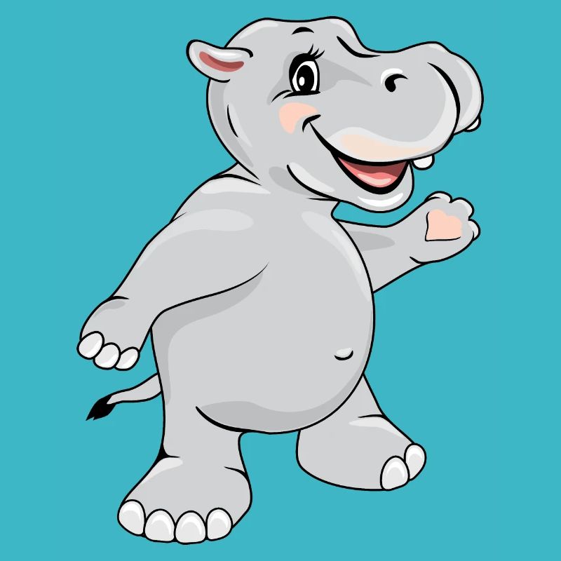 Danser l’hippopotame heureux
