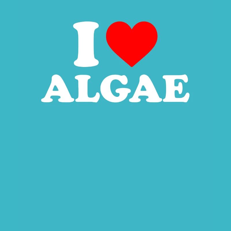 I love algae, algae diatom