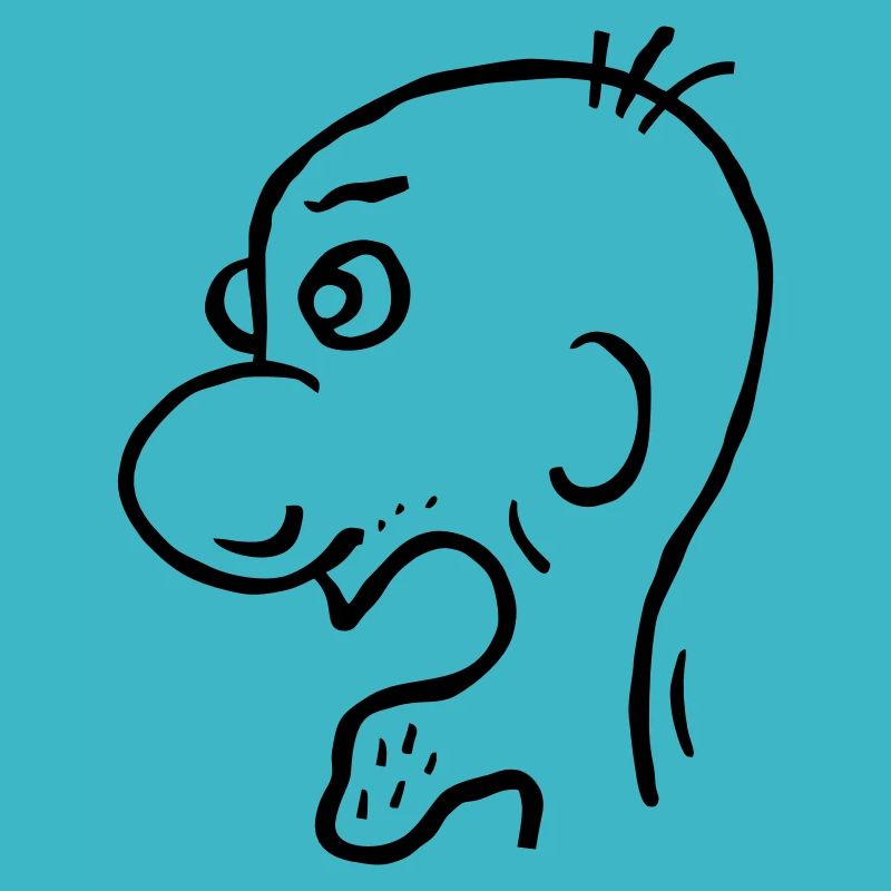 Grandpa Papa Man Uncle Pensioner Face Comic