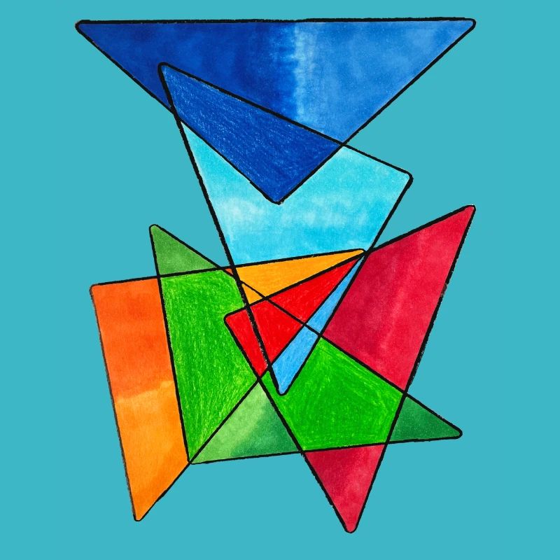 Coloured Triangles