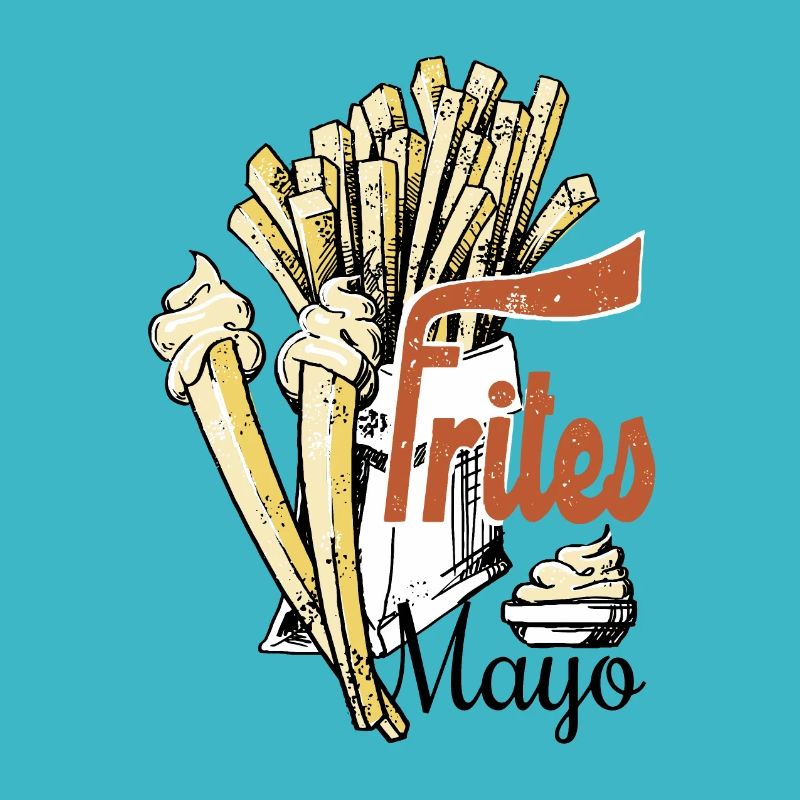 frites et mayonnaise