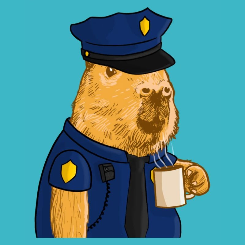 Capybara Police