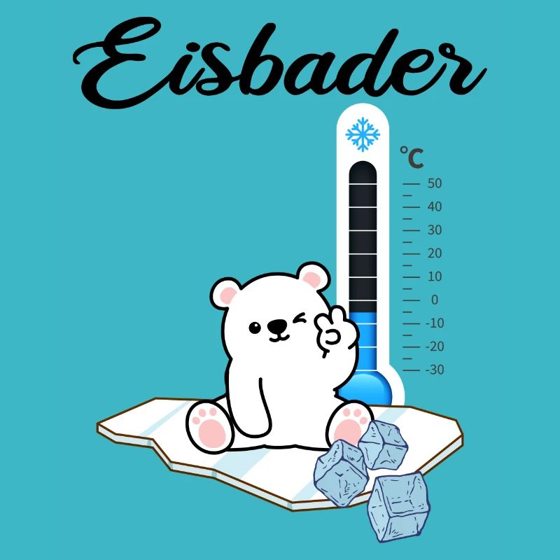 Eisbader "Winterschwimmer Eisbär" Eisbaden