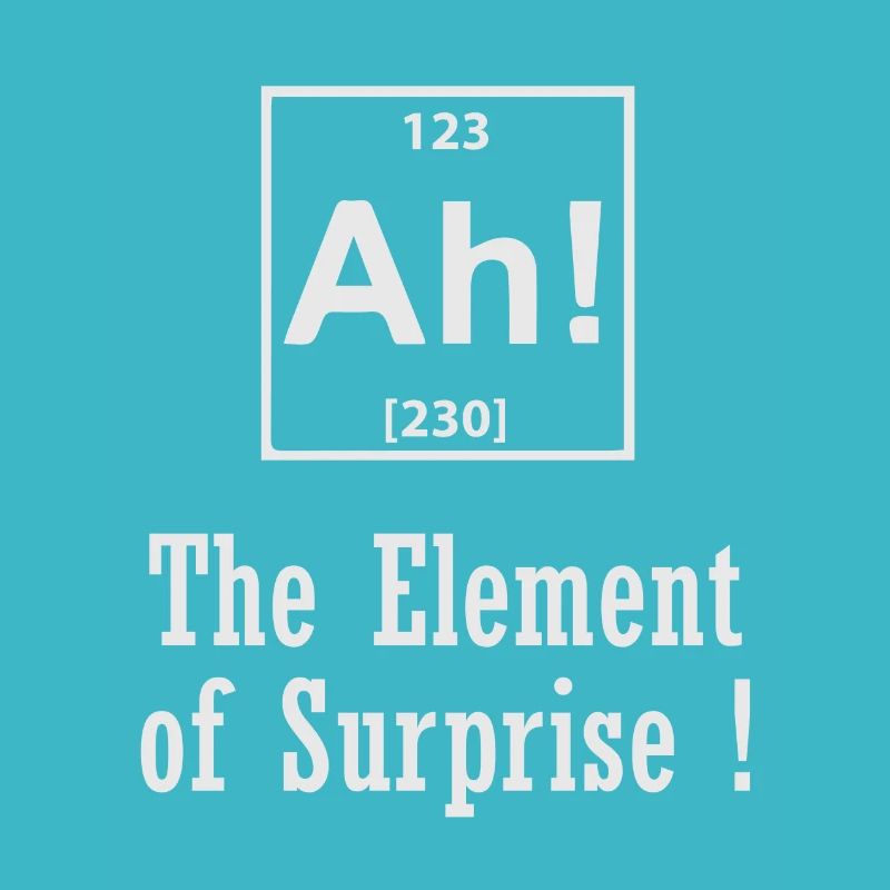 L’élément de surprise