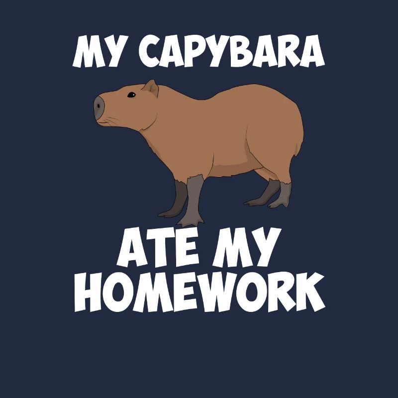 Capybara ate my homework, capybara