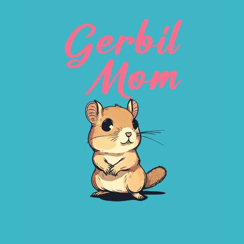 Gerbille maman, gerbille