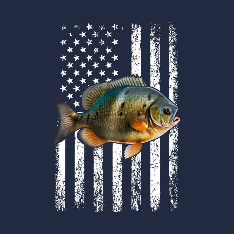 Drapeau américain Bluegill