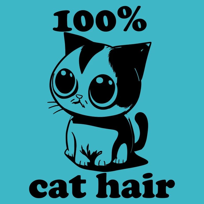 100% poils de chat