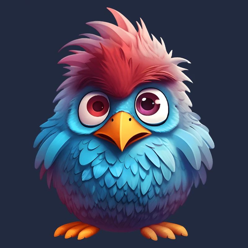 Fluffy Feathered Darling