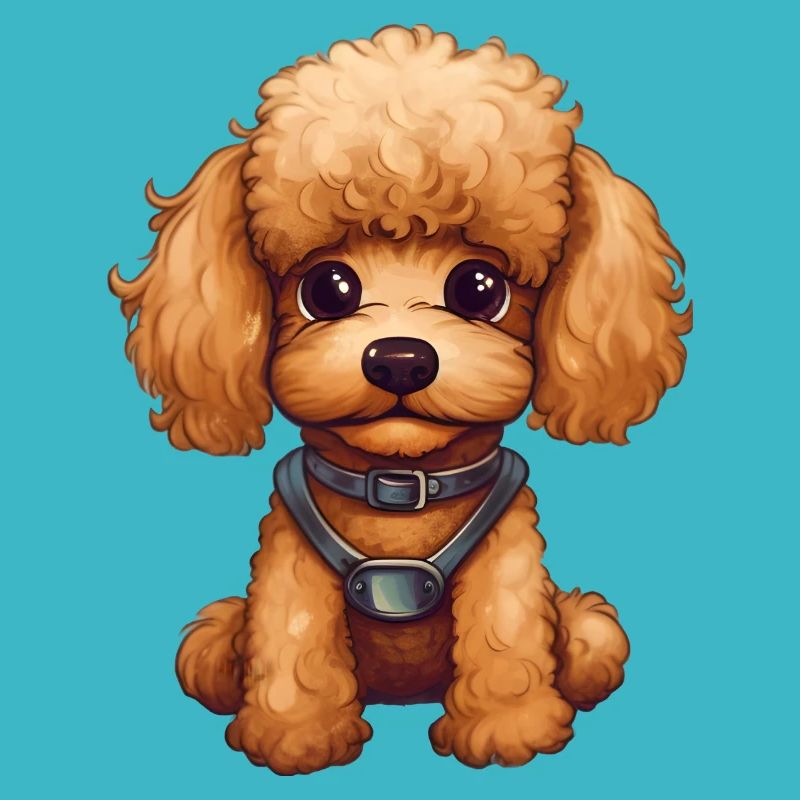 Sweet Baby Poodle Dog