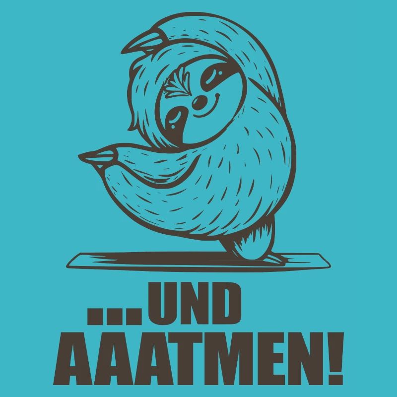 Faultier Lustiger Spruch Atmen
