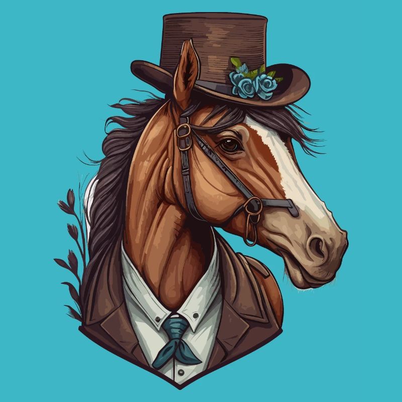 Elegantes Pferd