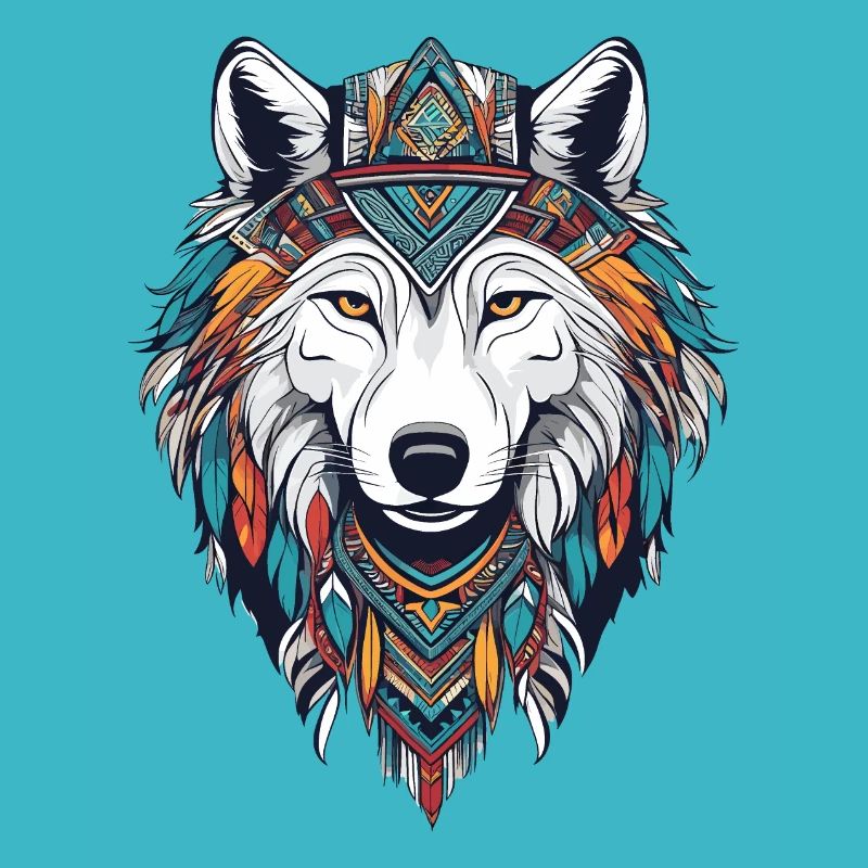 Arktischer Wolf