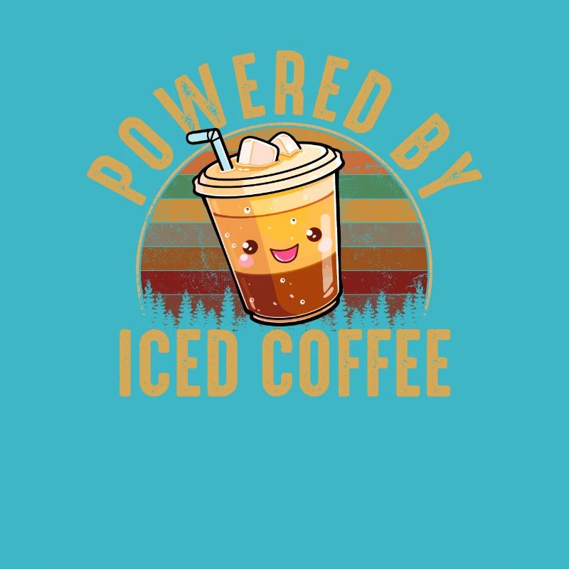 Propulsé par du café glacé, café glacé