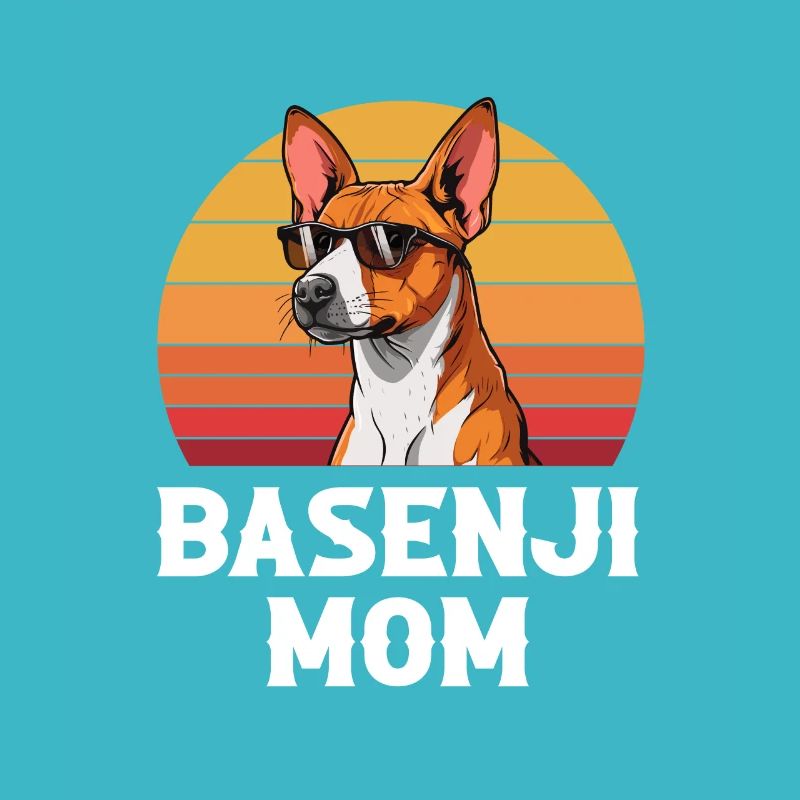 basenji mom, basenji