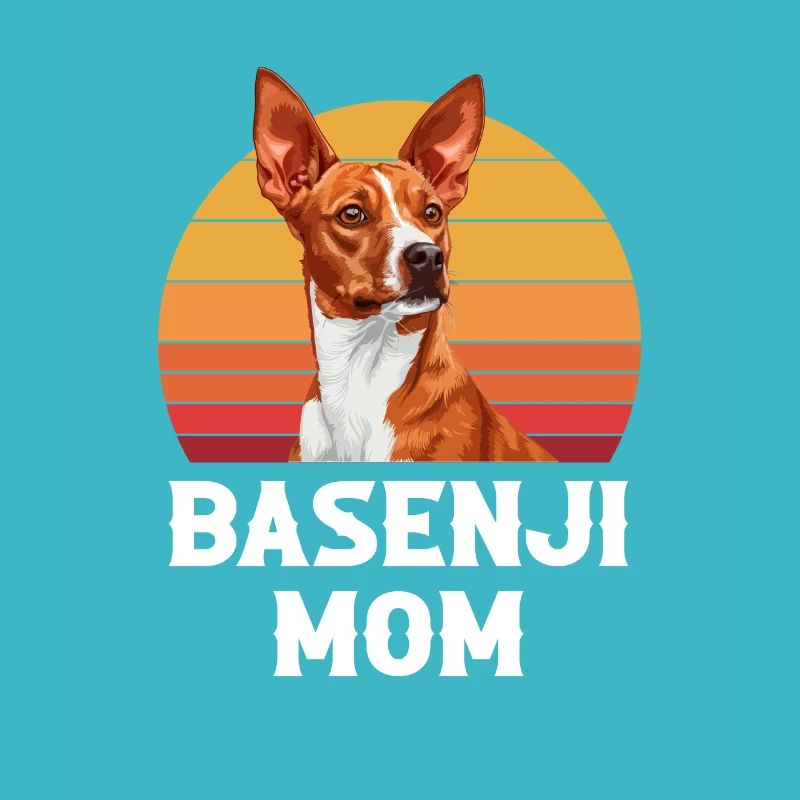 basenji mom, basenji