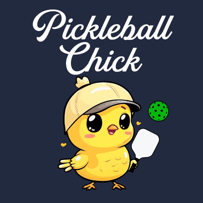 Pickleball Chick, funny pickleball