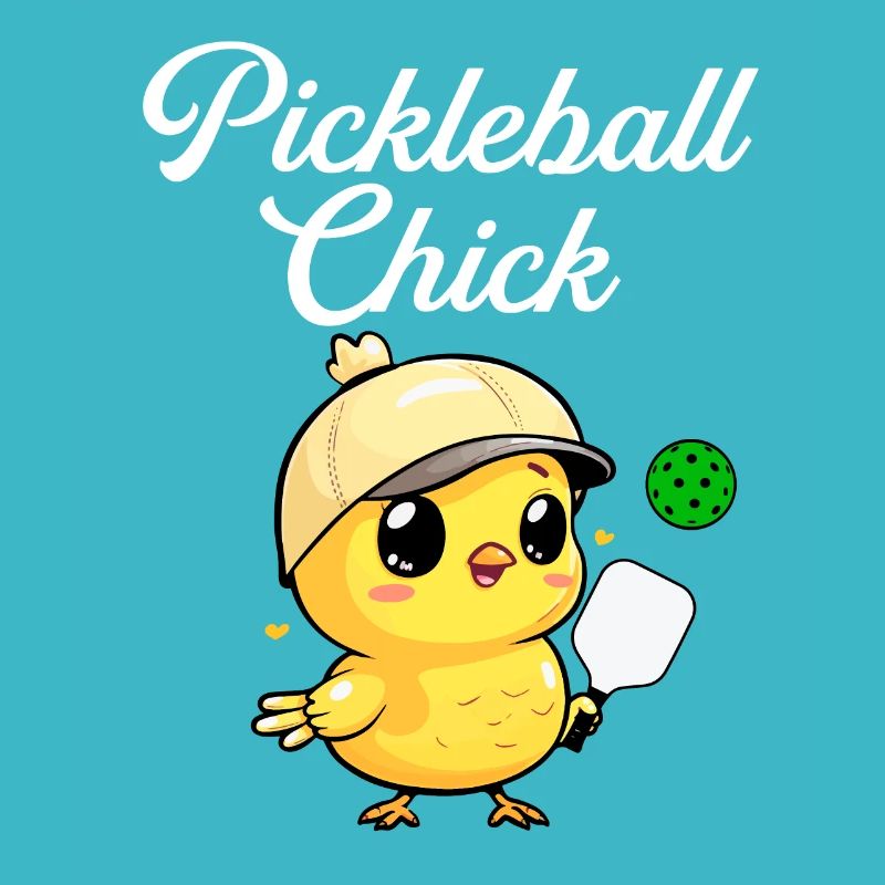 Pickleball Chick, funny pickleball