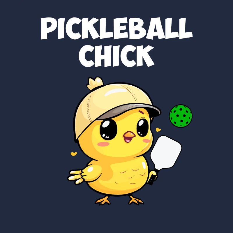 Pickleball Chick, funny pickleball