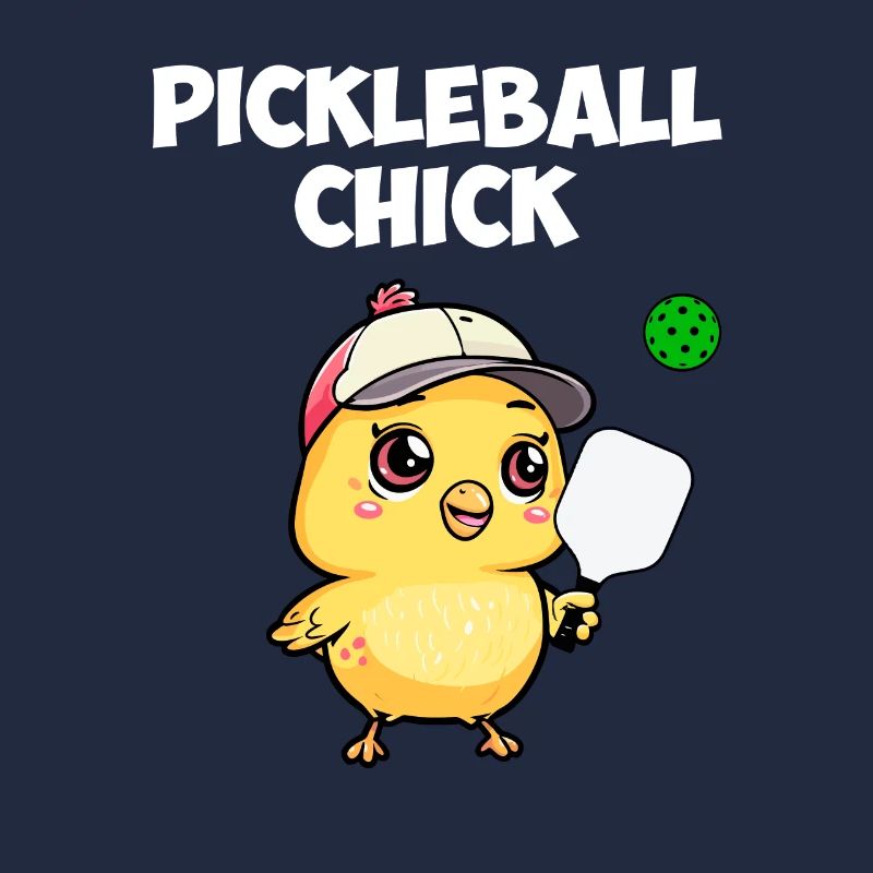 Pickleball Chick, funny pickleball