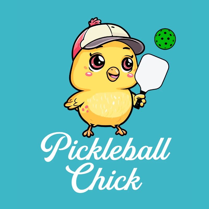 Pickleball Chick, funny pickleball