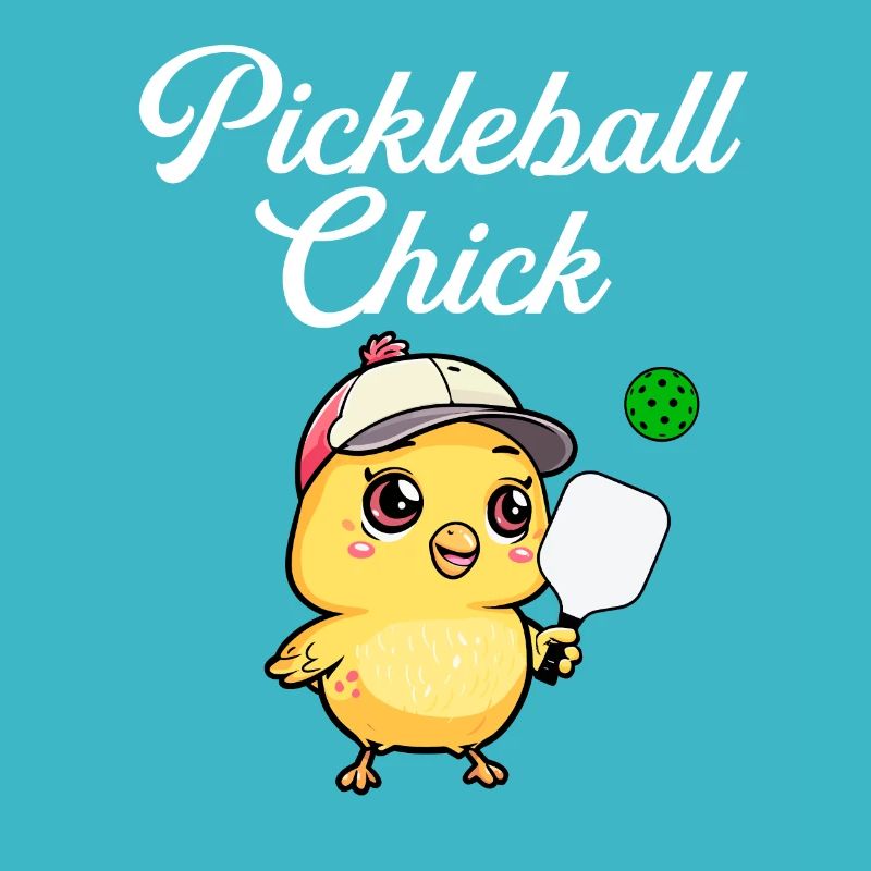 Pickleball Chick, funny pickleball